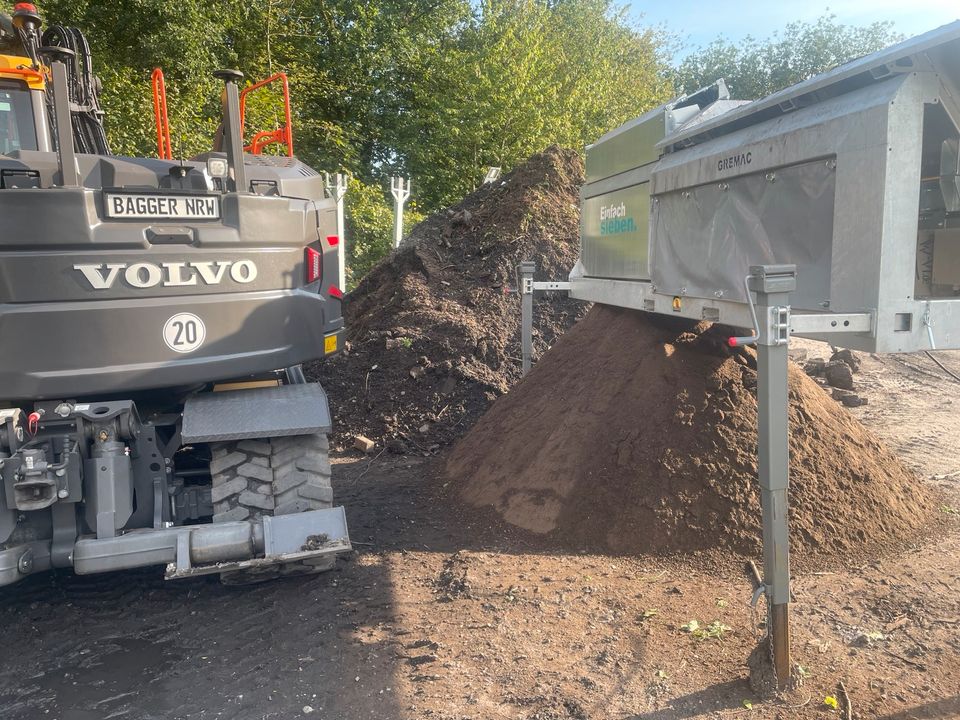 Minibagger, Baggerarbeiten, BAGGER.NRW, Mobilbagger in Coesfeld