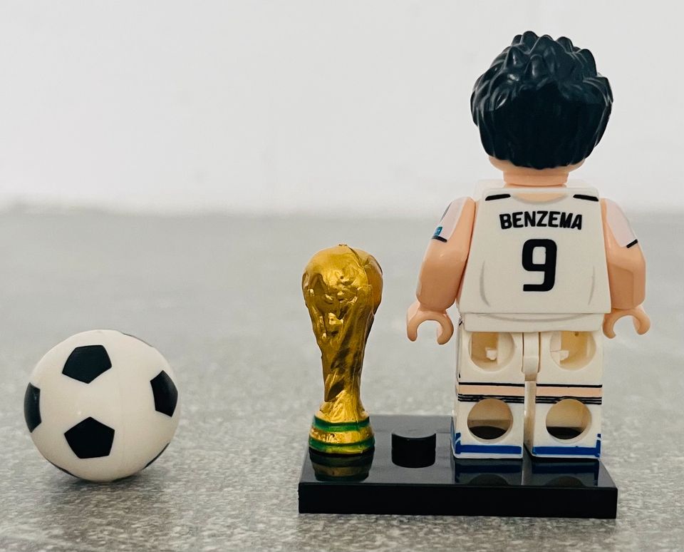 Fußball Minifigur Karim Benzema Real Madrid in Merzenich