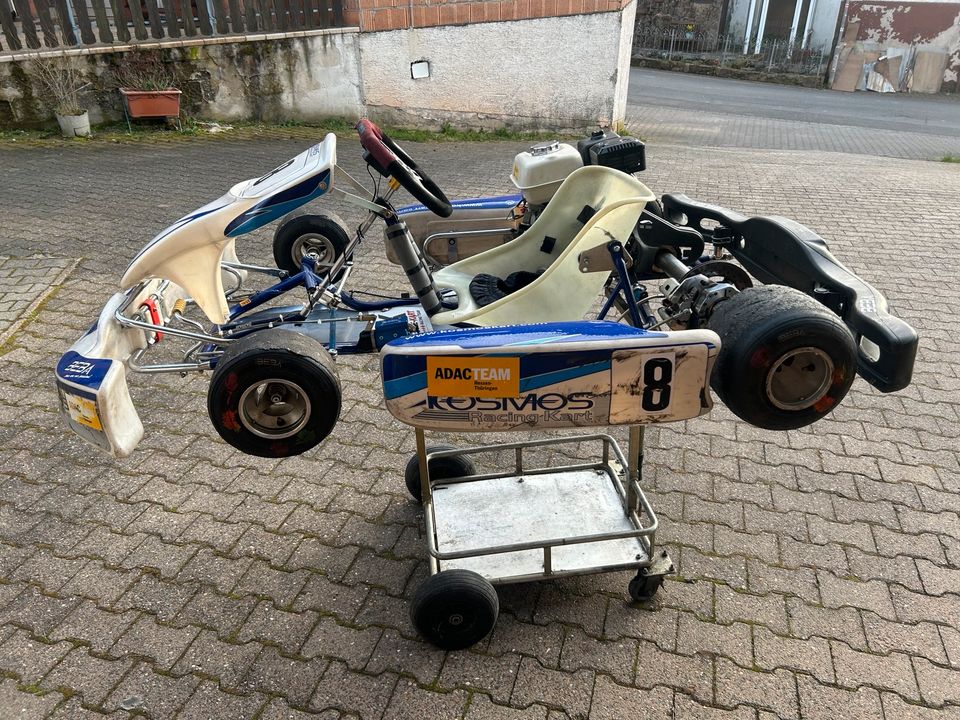 Rennkart Kosmos Kart mit Honda GX 200, Mycron3 Club, Viel Zubehör in Reichelsheim (Odenwald)