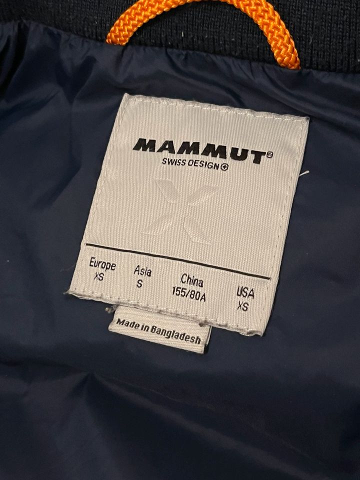 Mammut Daunen Parka Fedoz IN 650 cuin blau XS in Regenstauf