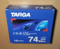 Targa CD Rohlinge CD-R74 10-Pack OVP Dresden - Hellerau Vorschau