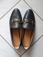 Loafer &other stories schwarzes weiches Leder Goldschnalle Düsseldorf - Eller Vorschau