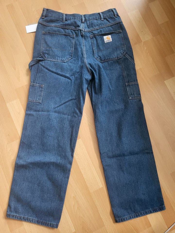 Carhartt Jeans Hose Blau in Singhofen