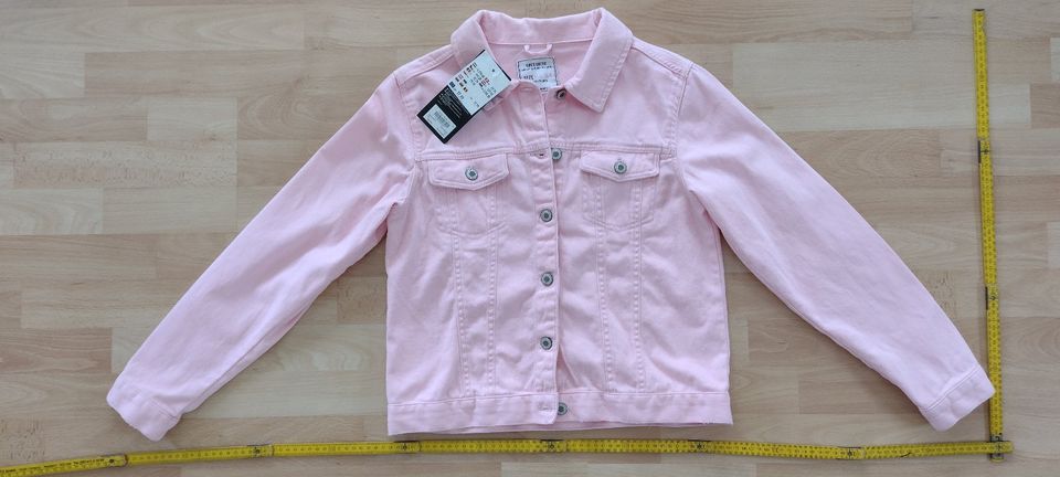 Mädchen Jeansjacke rosa NEU Gr. 158 / 164 in Pattensen