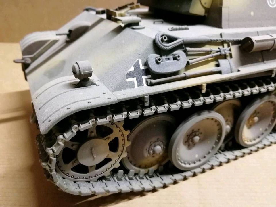 Tamiya Panther V Modell in Originallackierung in Igensdorf