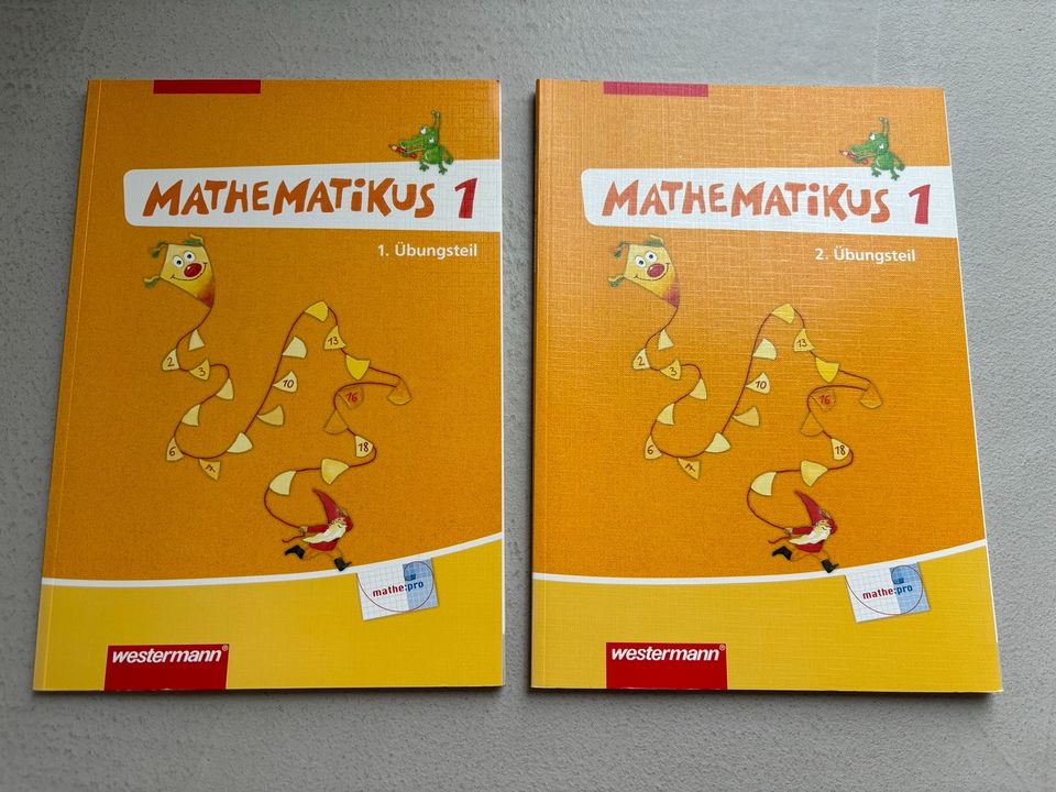 Mathematikus 1.Klasse 1+2 Übungsteil Westermann NEU in Rheda-Wiedenbrück