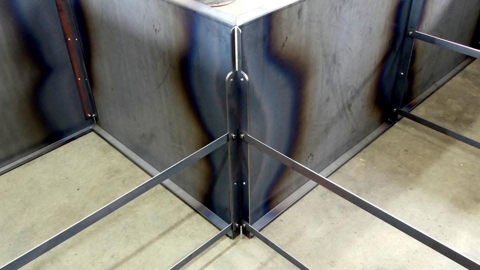 TERENO hochwertiges, modulares Hochbeet aus Stahl, Corten oder VA in Monschau