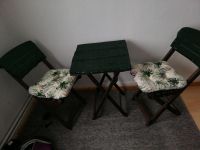 Kleiner Tisch und zwei Stühle für Balkon Garten kleine Küche Niedersachsen - Cuxhaven Vorschau