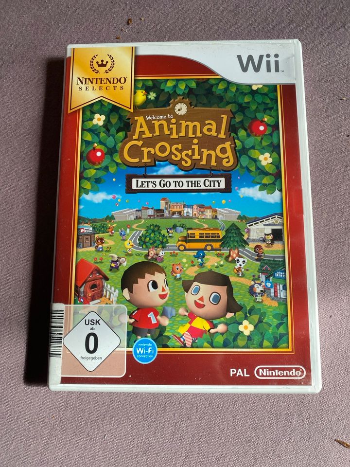 Animal Crossing Let’s go to the City Wii in Frankfurt am Main