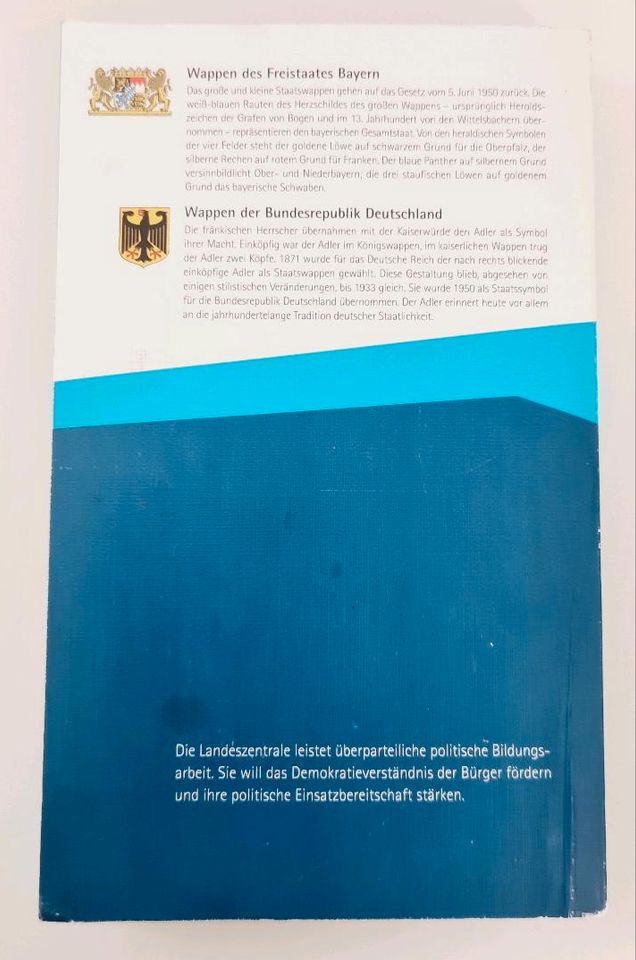 Verfassung des Freistaates Bayern Grundgesetz Bundesrepublik in Nürnberg (Mittelfr)