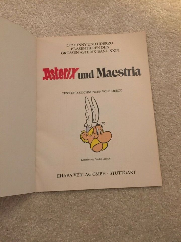 Asterix und Maestria in Hamburg