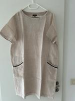 Kleid soccx Leinen beige Gr.42 Nordrhein-Westfalen - Dinslaken Vorschau
