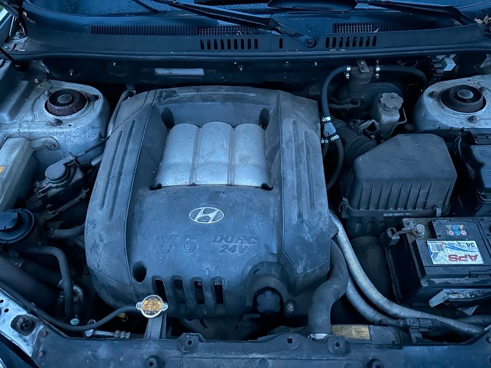 Hyundai Santa Fe 2.7/LPG/Leder/voll fahrber./Klima/AHK in Amt Neuhaus