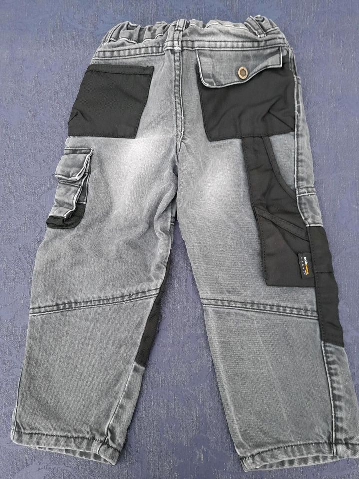 Engelbert Strauss Hose Jeans grau 98/104 in Dresden