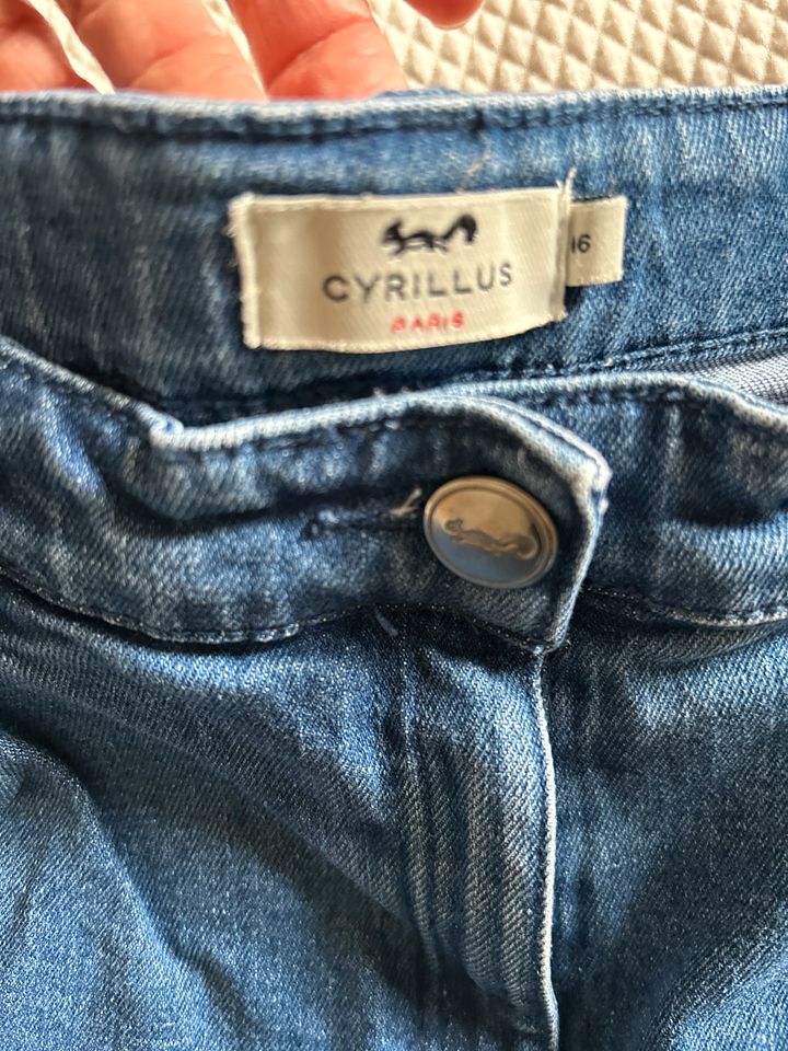 Cyrillus Jeans gerades Bein Culottes Gr 16 158-164 in Hamburg