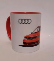 Audi RS4 Avant B5 Tasse Becher rot Quattro A4 S4 8D Mug Cup Baden-Württemberg - Crailsheim Vorschau