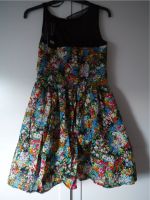 Kleid Tüll Blumen Flower Hippie ausgestellt bunt 40 Niedersachsen - Isernhagen Vorschau