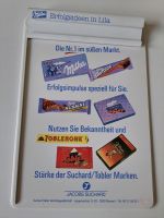 Werbung Suchard Milka Klemmbrett Vintage Baden-Württemberg - Lörrach Vorschau