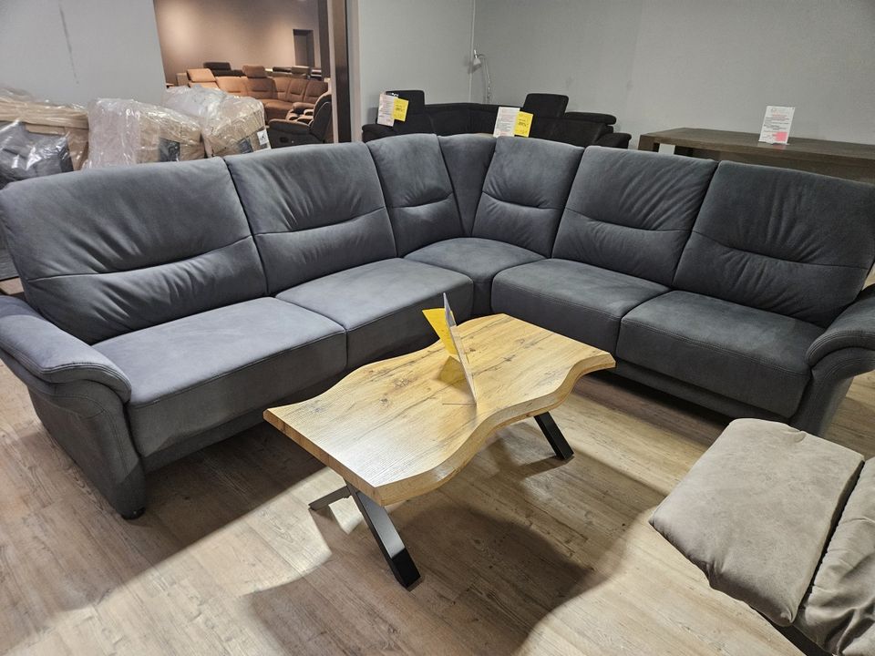 NEU Couch Wohnlandschaft Ecksofa denim Federkern Colli Möbel %%% in Vreden