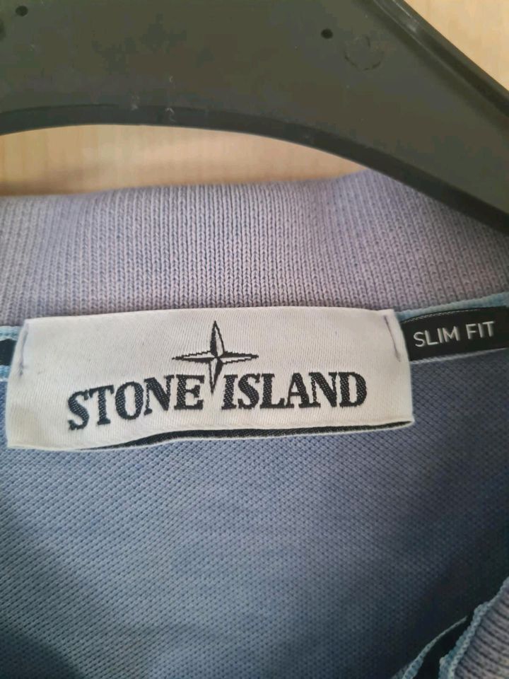 Poloshirt von Stone Island in Würselen