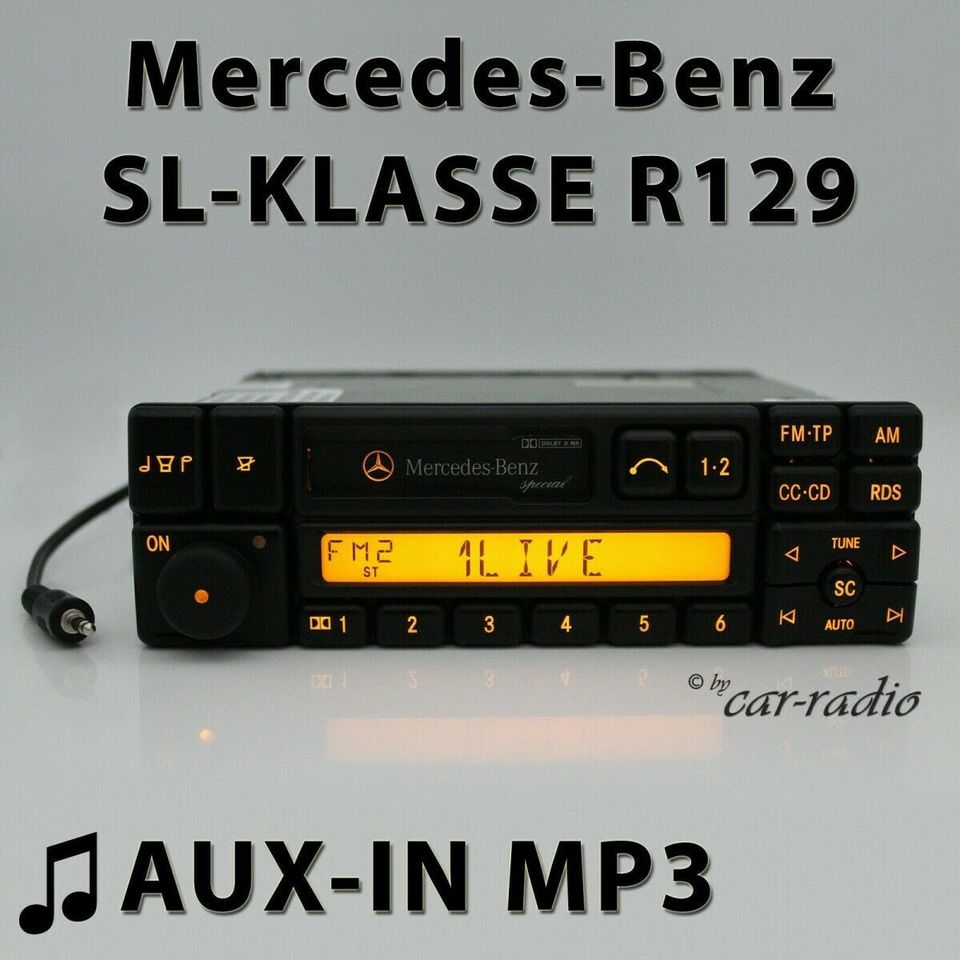 Mercedes Special BE1350 AUX-IN MP3 R129 Radio SL-Klasse W129 RDS in Gütersloh