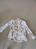 Jeansjacke weiss gold Unikat 46 48 Stretch neu Baden-Württemberg - Leonberg Vorschau