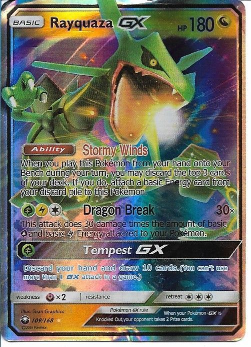 Pokémon TCG - Rayquaza GX HOLO in Berlin