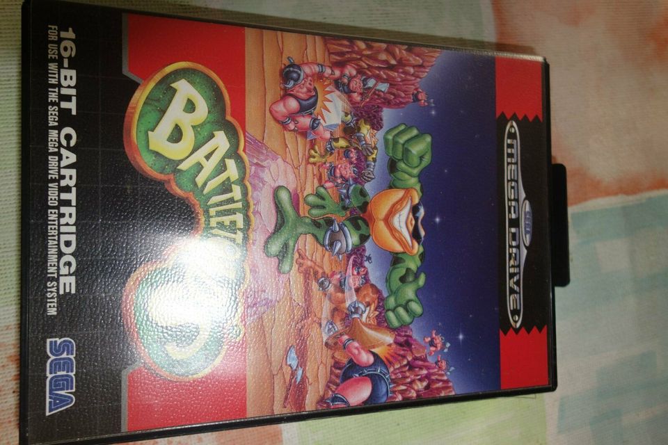 Sega Mega Drive  Spiel  Battletoads in OVP in Hilpoltstein