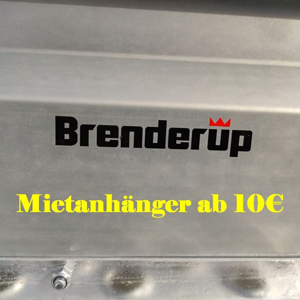 Brenderup Maschinen/ Kleinbaggertransporter MT 3080- 2700 KG in Langenfeld