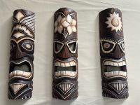 Tiki Masken Hawaii Samoa Polynesien Schleswig-Holstein - Warnau b Nettelsee Vorschau