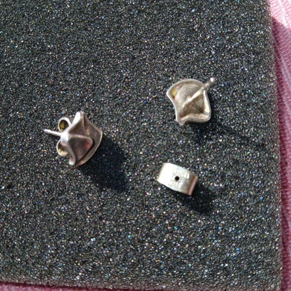 Lapponia Ohrstecker, 925er Silber, Björn Weckström, Schmuck in Ravensburg
