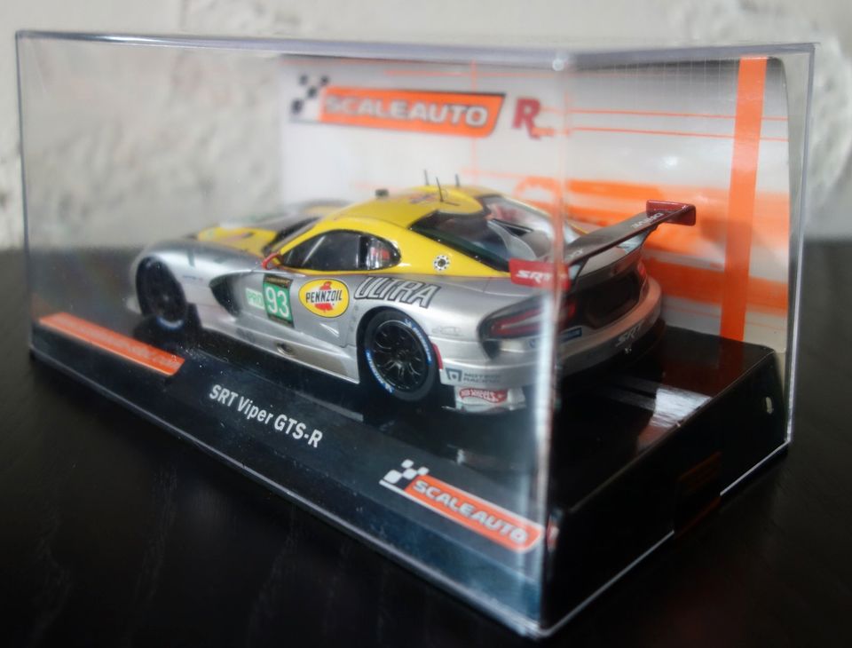 1:32 SLOTCAR > SCALEAUTO SRT VIPER GTS-R < NEU Carrera, Fly in Muggensturm