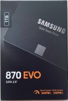 Samsung 870 EVO 1TB SATA2.5"-SSD Bayern - Kühbach Vorschau