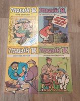 DDR Comic Mosaik Jg. 1990 Hefte 1, 3, 4, 5 Leipzig - Sellerhausen-Stünz Vorschau