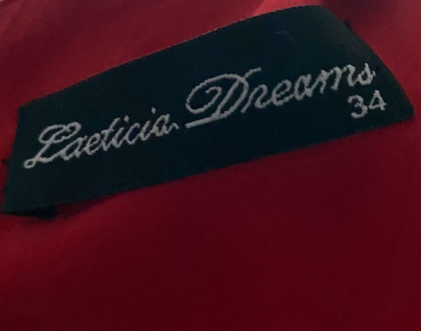 Laeticia Dreams das rote Kleine Kleid 34 in Meine
