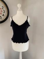 Hollister Kurztops 3er Pack Gr. XL schwarz/weiß/gelb Hessen - Weinbach Vorschau