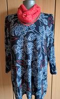 Blau-rot-weiß gemustertes  3/4-Armshirt, Gr.46 Sachsen - Reinsdorf Vorschau