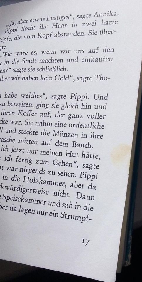 Buch: Pippi Langstrumpf geht an Bord in Hamburg