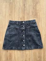 Abercrombie & Fitch Jeansrock Rock mit Knöpfen Gr. 26 grau Neu Rheinland-Pfalz - Bad Kreuznach Vorschau
