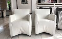 2 Designer Sessel Baleri italia Capri chair Leder weiß Stühle TOP Dortmund - Hombruch Vorschau