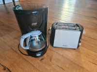 Kaffemaschine Toaster Filterkaffee schwarz silber grau Brandenburg - Bestensee Vorschau