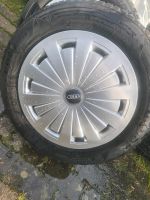 Audi Alufelgen/ Räder mit Radkappen 205/60R16 7x16 ET35 8W0601025 Bayern - Walting Vorschau