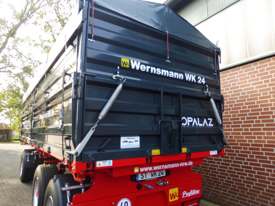 Wernsmann WK 24 Profiline Dreiseitenkipper Kipper Mulde in Metelen