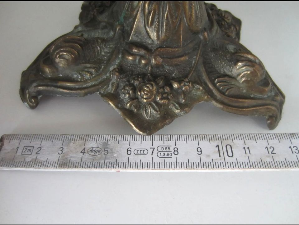 Kerzenhalter Kerzenständer Messing Bronze 24cm in Lüneburg