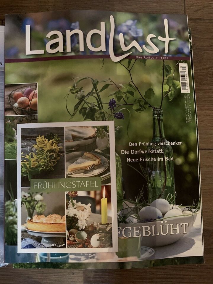 Landlust Zeitschriften von 2016-2020 in Rabenau