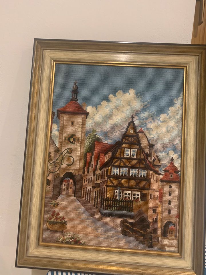 Gobelin Stickbild Rotenburg ob der Tauber in Niedersachsen - Osterode am  Harz | Kunst und Antiquitäten gebraucht kaufen | eBay Kleinanzeigen ist  jetzt Kleinanzeigen