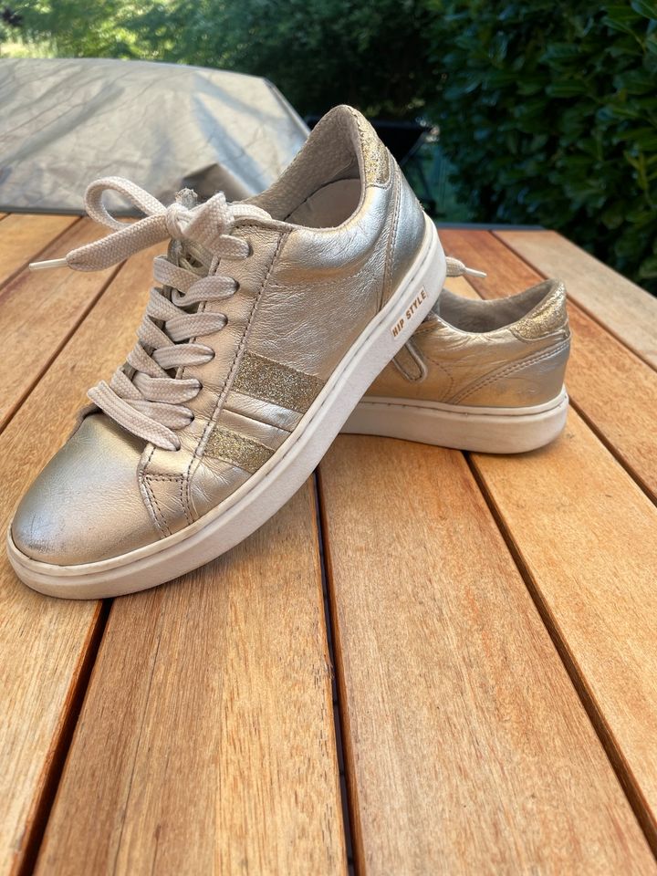 Sneaker in Gold, Marke Hip, Größe 35 in Mönchengladbach