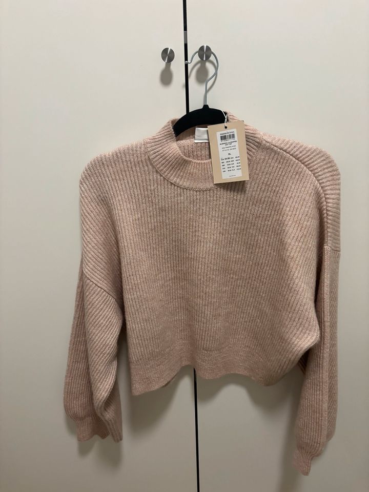 Umstandspullover Mamalicious in Größe XL, rosa/beige, neu in Nordwalde