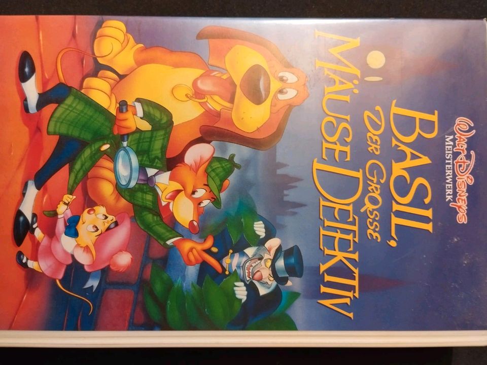 12 x original Disney VHS Dschungelbuch Aladdin Aristocats Basil in Wiesbaden