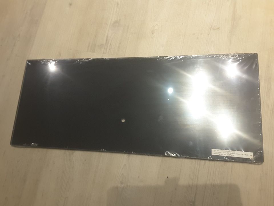 Regalboden von LG aus Glas schwarz-matt,Neu und OVP! in Wentorf